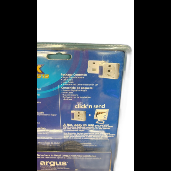 NEW FACTORY SEALED Argus DC1512 Digital Camera - Silver - Picture 5 of 10